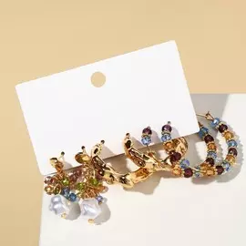 Набор серег qf