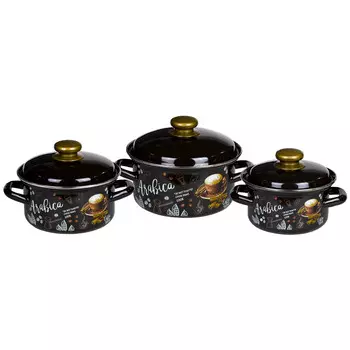 Набор 3 предмета Арабика-1 невый