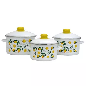 Набор 3 предмета Лимоны