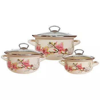 Набор 3 предмета Магнолия-1-экстра стиль