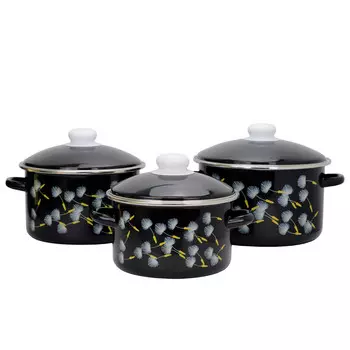 Набор 3 предмета Пушинки