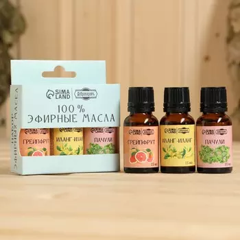 Набор эфирных масел 3 шт.