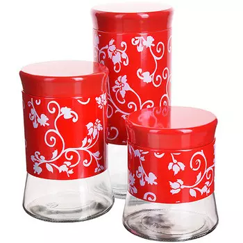 Набор банок для сыпучих