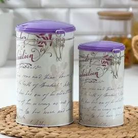 Набор банок для сыпучих продуктов