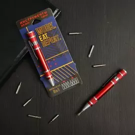 Набор бит в ручке work.eat.repeat, 7 шт