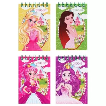 Набор блокнотов а7, 40 листов в клетку на гребне