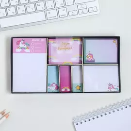 Набор блоков с бумагой