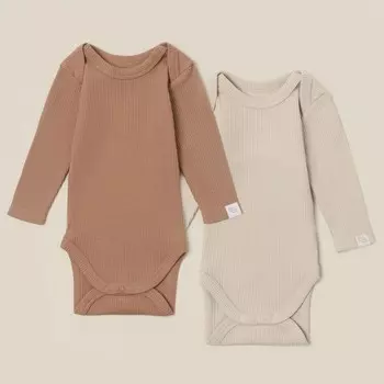 Набор боди кофейный