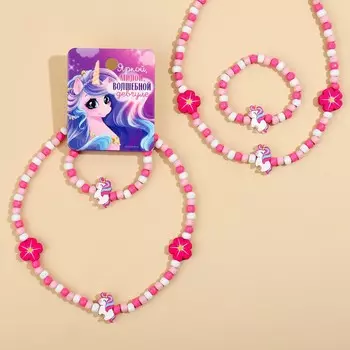 Набор браслет и бусы