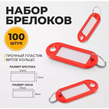 Набор брелоков для ключей на кольце