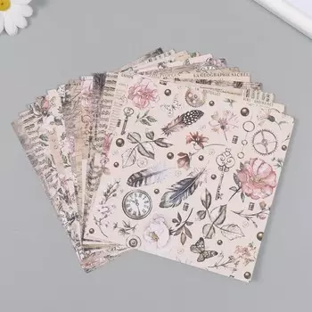 Набор бумаги для скрапбукинга 12 листов 12 дизайнов