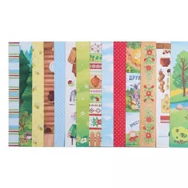 Набор бумаги для скрапбукинга