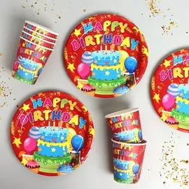 Набор бумажной посуды