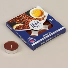 Набор чайных свечей ароматизированных