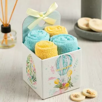 Набор декоративных махровых салфеток