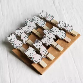 Прищепки декоративные