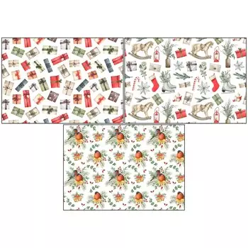 Набор декупажных карт 3 шт