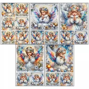 Набор декупажных карт 5 шт