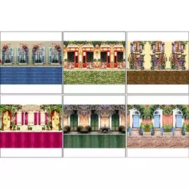 Набор декупажных карт 6 шт