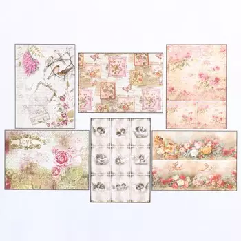 Набор декупажных карт 6 шт