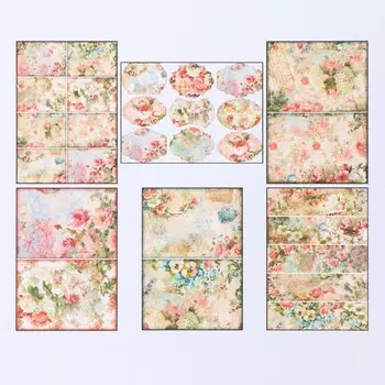 Набор декупажных карт 6 шт