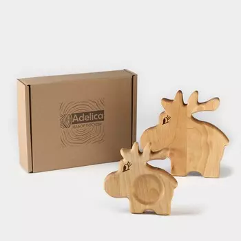 Набор деревянной посуды adelica