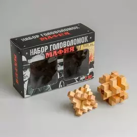 Набор деревянных головоломок