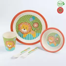 Набор детской бамбуковой посуды