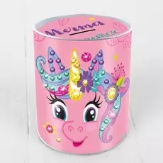 Набор для декорирования копилки стразами