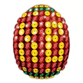 Набор для декорирования пасхального яйца пайетками № 1