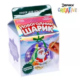 Ёлочный шар своими руками