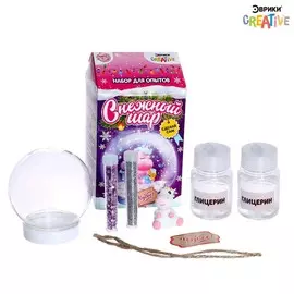 Снежный шар своими руками