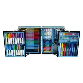 Набор для рисования, в чемоданчике, синий