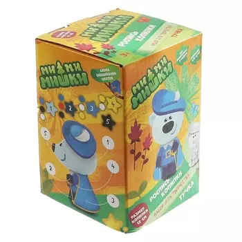 Набор для росписи предметов из керамики, гипса, пвх Ми-ми-мишки, МУЛЬТИ АРТ COINBANK-MIMI2