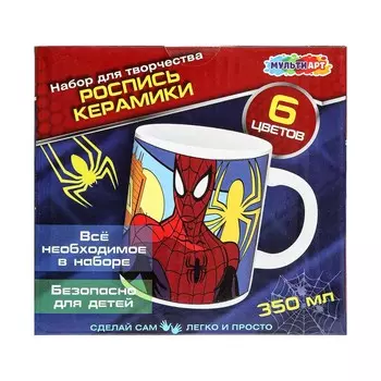 Набор для росписи предметов из керамики, гипса, пвх МУЛЬТИ АРТ MUG-PAUK1