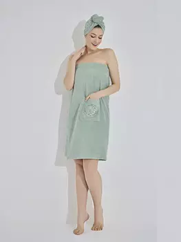 Набор для сауны "KARNA" ELENA женский махровый