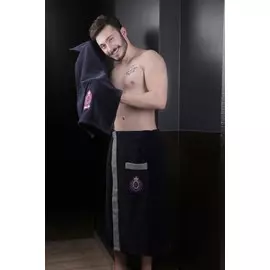 Набор для сауны мужской велюровый