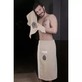 Набор для сауны мужской велюровый