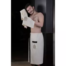 Набор для сауны мужской велюровый