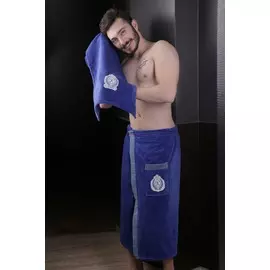 Набор для сауны мужской велюровый