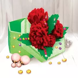 Набор для создания шкатулки из фетра