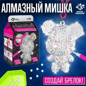 Алмазная мозаика на фигурке