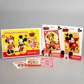 Набор для творчества, 4 предмета, микки маус и друзья