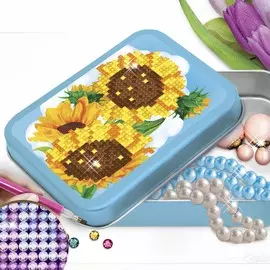 Набор для творчества.алмазная вышивка на шкатулке