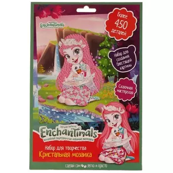 Набор для творчества (аппликация/мозаика) ЭНЧЕНТИМАЛС, МУЛЬТИ АРТ 100CRYS-EN4
