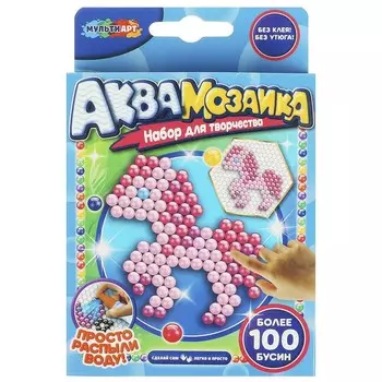 Набор для творчества (аппликация/мозаика) МУЛЬТИ АРТ AB-100PONY