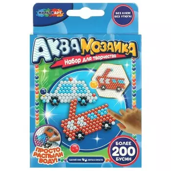 Набор для творчества (аппликация/мозаика) МУЛЬТИ АРТ AB-200CAR