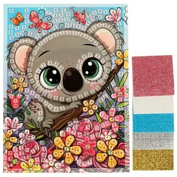 Набор для творчества (аппликация/мозаика) МУЛЬТИ АРТ AM-MAKOALA