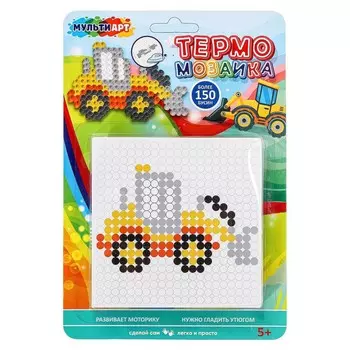 Набор для творчества (аппликация/мозаика) МУЛЬТИ АРТ IB400-MOTO