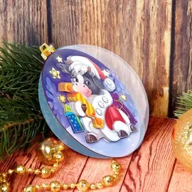 Набор для творчества. аппликация в шаре